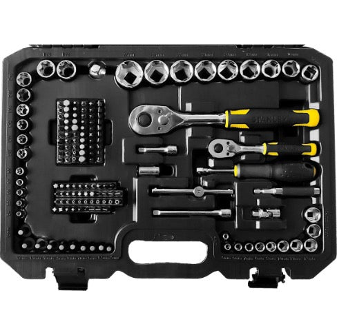 Stanley STMT17380-1 - Valigetta cassetta attrezzi con chiavi a bussola - 175 utensili
