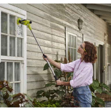 Ryobi RTS4-120G - Kit Spazzola telescopica a batteria USB Lithium (1x 2.0Ah)