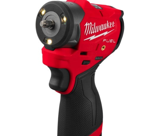 Milwaukee M12 FDGA2-522BA - Mini smerigliatrice angolare 12V FUEL con kit frese - 2,5Ah + 5Ah High Power