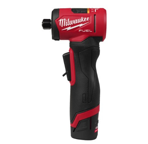 Milwaukee M12 FDGA2-522BA - Mini smerigliatrice angolare 12V FUEL con kit frese - 2,5Ah + 5Ah High Power