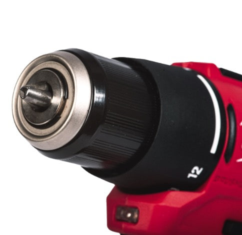 Milwaukee M12 BLPDRC-202C - Trapano avvitatore a batteria con percussione - 2 x 2Ah 