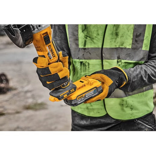 Dewalt DCG405H2T - Smerigliatrice angolare a batteria brushless 125MM - 2 Batterie 18V 5Ah POWERSTACK