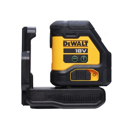 Dewalt DCLE34021N-XJ  - Livella laser multilinea con raggio verde, 2 linee verticali a squadro 90°
