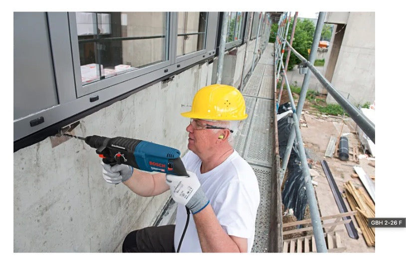 Bosch GBH 2-26 F - Martello perforatore / demolitore con attacco SDS plus - doppio mandrino 