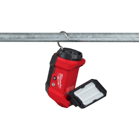 Milwaukee M12 ALIP-0 - Faro led ruotabile Packoput con Power Bank 12V - solo corpo 