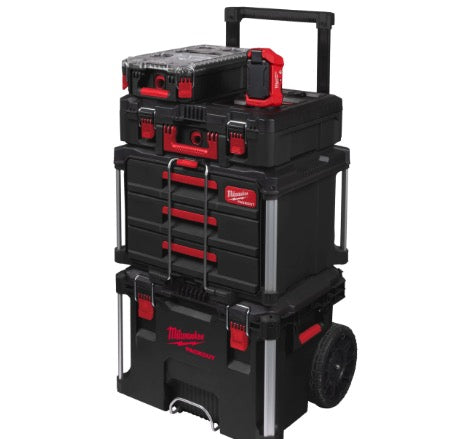 Milwaukee M12 ALIP-0 - Faro led ruotabile Packoput con Power Bank 12V - solo corpo 