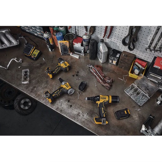 Dewalt DCF403NT-XJ - Rivettatrice a batteria 18V - solo corpo in valigetta 