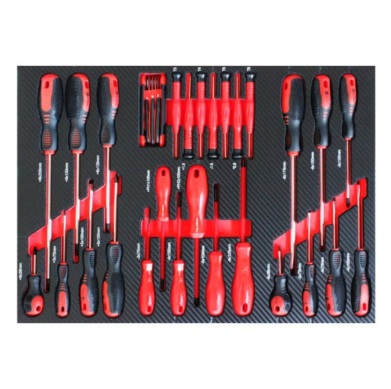 Marcotools 05.088.140 - Carrello porta attrezzi 7 cassetti con piano in INOX completo di 196 utensili 