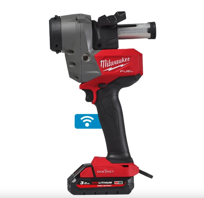 Milwaukee M18 FCST-302CA - Spelacavi a batteria M18 Fuel - 2 x 3Ah High Output in valigetta 