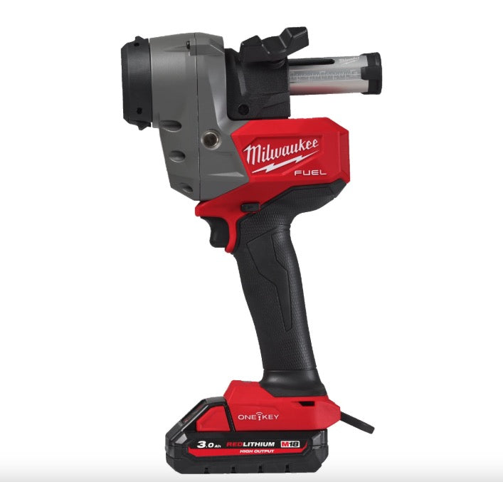 Milwaukee M18 FCST-302CA - Spelacavi a batteria M18 Fuel - 2 x 3Ah High Output in valigetta 