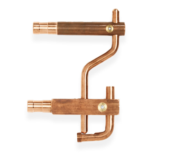 Coppia bracci Deca passaruota c/elettrodi 010977