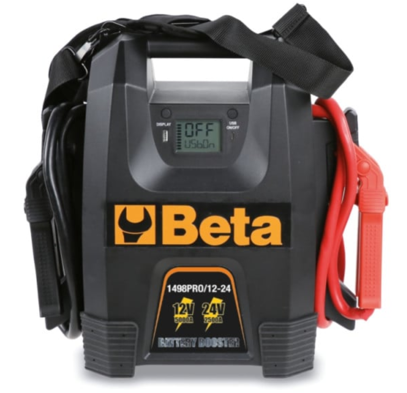 Beta 1498PRO/12-24 Avviatore portatile 12-24V Pro , 5000A 12V , 2500A 24V