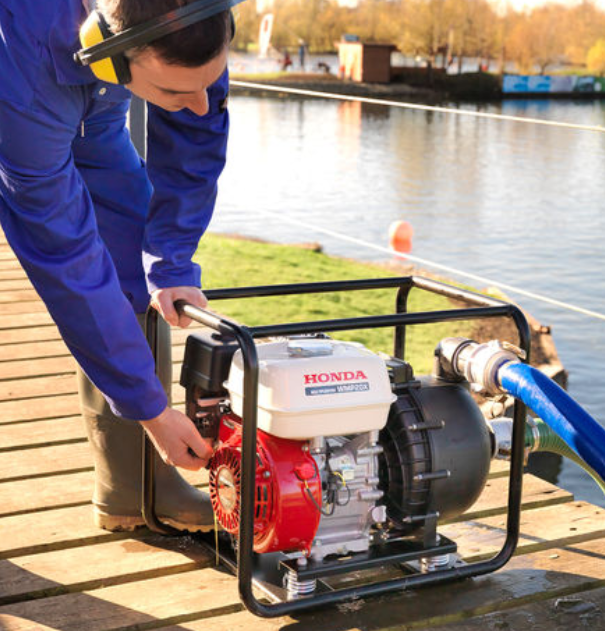 Honda WMP 20 pompa a scoppio per acque con prodotti chimici e anche salata , 4 tempi