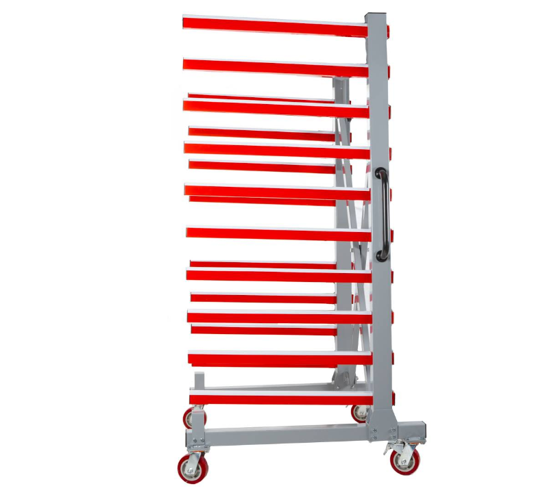 Holzmann taw76 Carrello rastrelliera mobile estendibile per pannelli