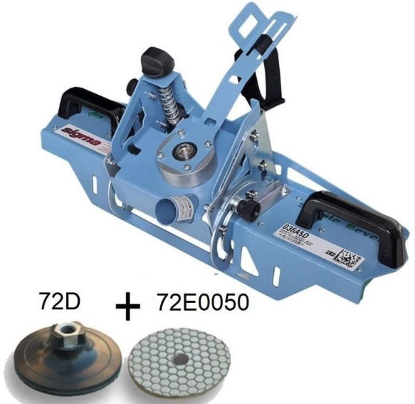 Sigma SIMPLE-BEVEL 36A5DKIT  - Smussatrice per piastrelle con attacco per smerigliatrice + supporto da banco 