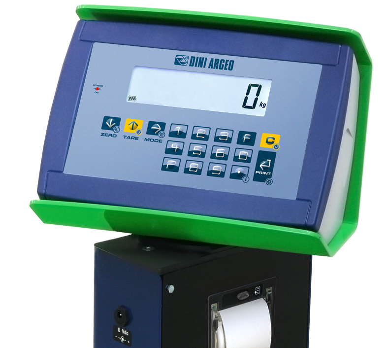 DINI ARGEO TPWPM-1 TRANSPALLET PESATORE TPWP PROFESSIONAL CON STAMPANTE , 2000 Kg