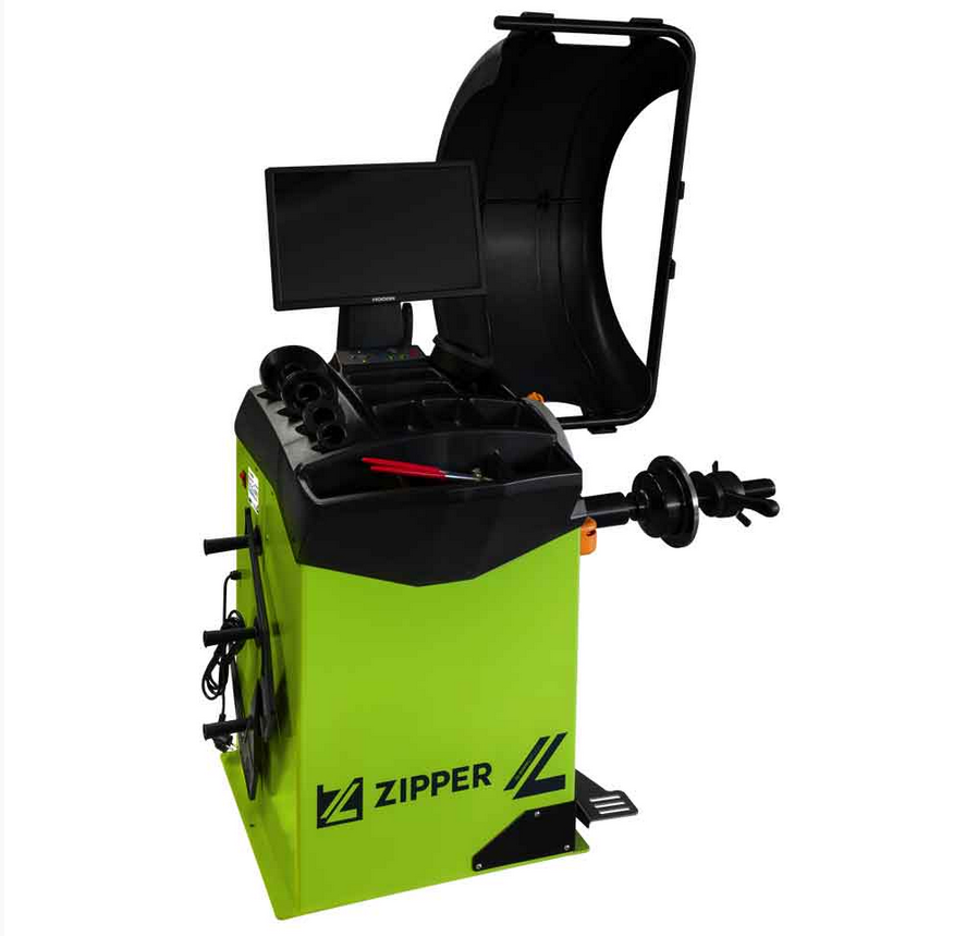 Zipper RWM827-LCD - Equilibratrice gomme pneumatici auto - con display LCD