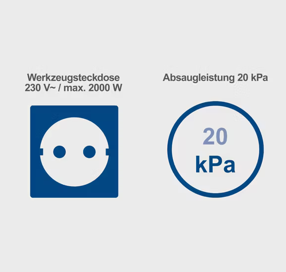 Scheppach vc50 aspirapolvere aspiraliquidi soffiaggio bidone inox , 220v 1400w 50 litri 