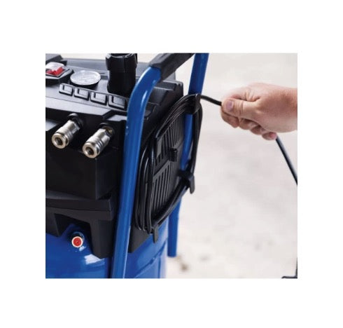 Scheppach HC51V - Compressore aria verticale 50 litri 10 bar 220v , senza olio + Accessori 