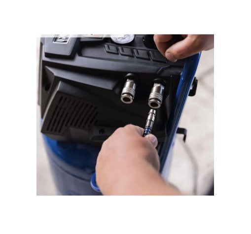 Scheppach HC51V - Compressore aria verticale 50 litri 10 bar 220v , senza olio + Accessori 