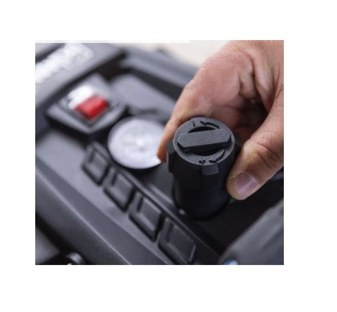 Scheppach HC51V - Compressore aria verticale 50 litri 10 bar 220v , senza olio + Accessori 