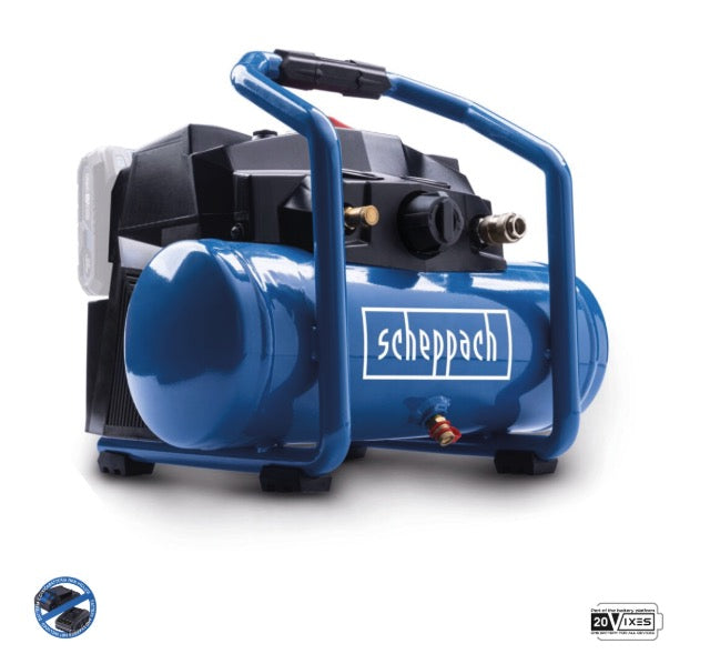 Scheppach C-Act160/6-X - Compressore 6Lt 20V C-Act160/6-X 