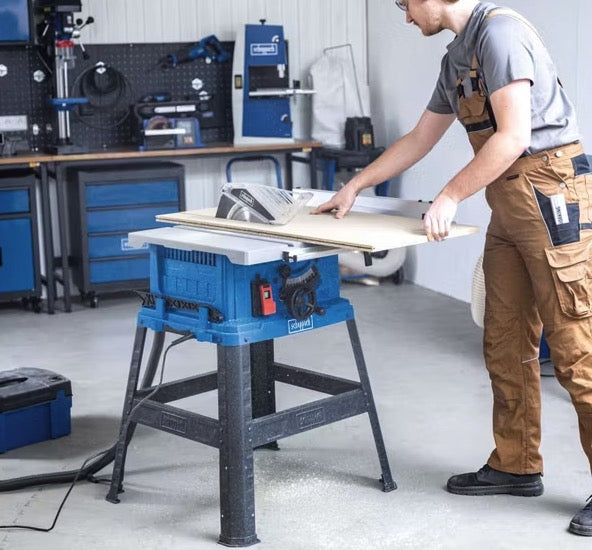 Scheppach HS105 - Banco sega circolare da legno - Disco da 255 mm 