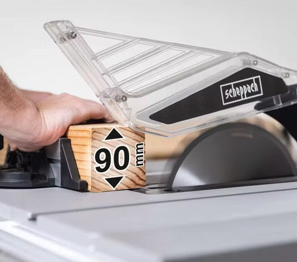 Scheppach HS105 - Banco sega circolare da legno - Disco da 255 mm 