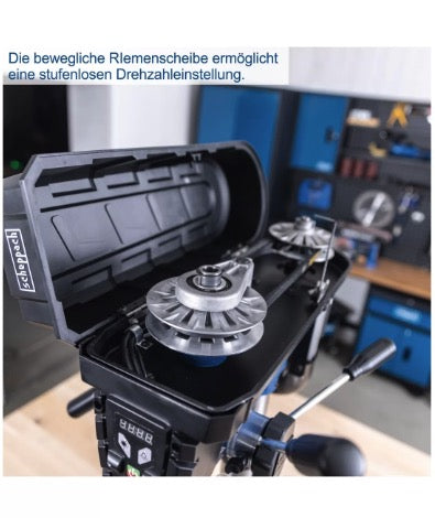 Scheppach TBM300Vario - Trapano a colonna con velocità regolabile 