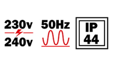 Ribimex M2M28 - Motore elettrico con cavo 2cv-2750 g/min