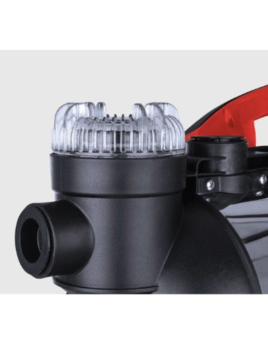 Scheppach Hww1400 - Elettropompa da giardino 1300 W 6000 l/h serbatoio da 24 l