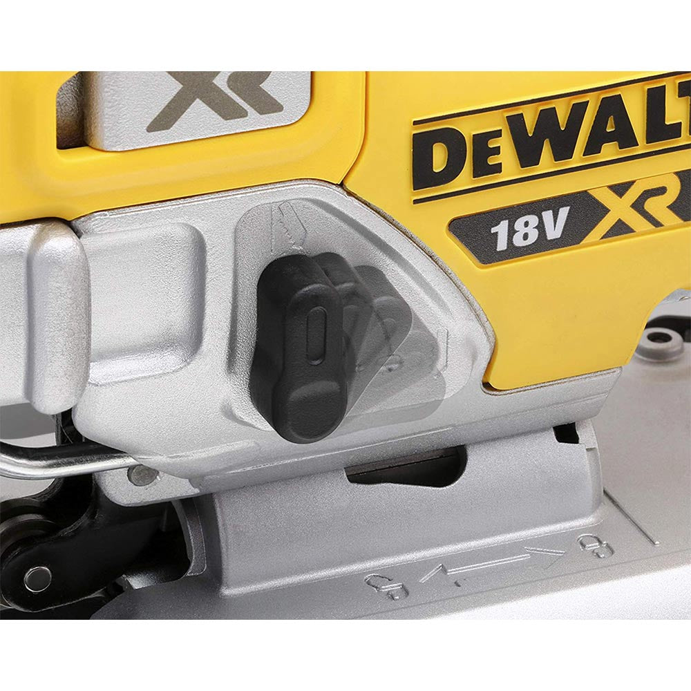 Dewalt DCS334N - Seghetto alternativo a batteria 18V (solo corpo macchina)