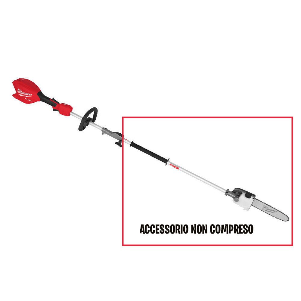 Milwaukee M18 FOPH2-0 - Multiutensile da giardino a batteria 18V QUICK-LOK - solo corpo 