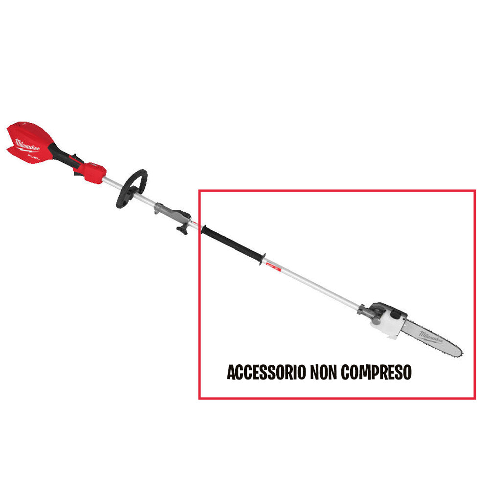 Milwaukee M18 FOPH2-0 - Multiutensile da giardino a batteria 18V QUICK-LOK - solo corpo 