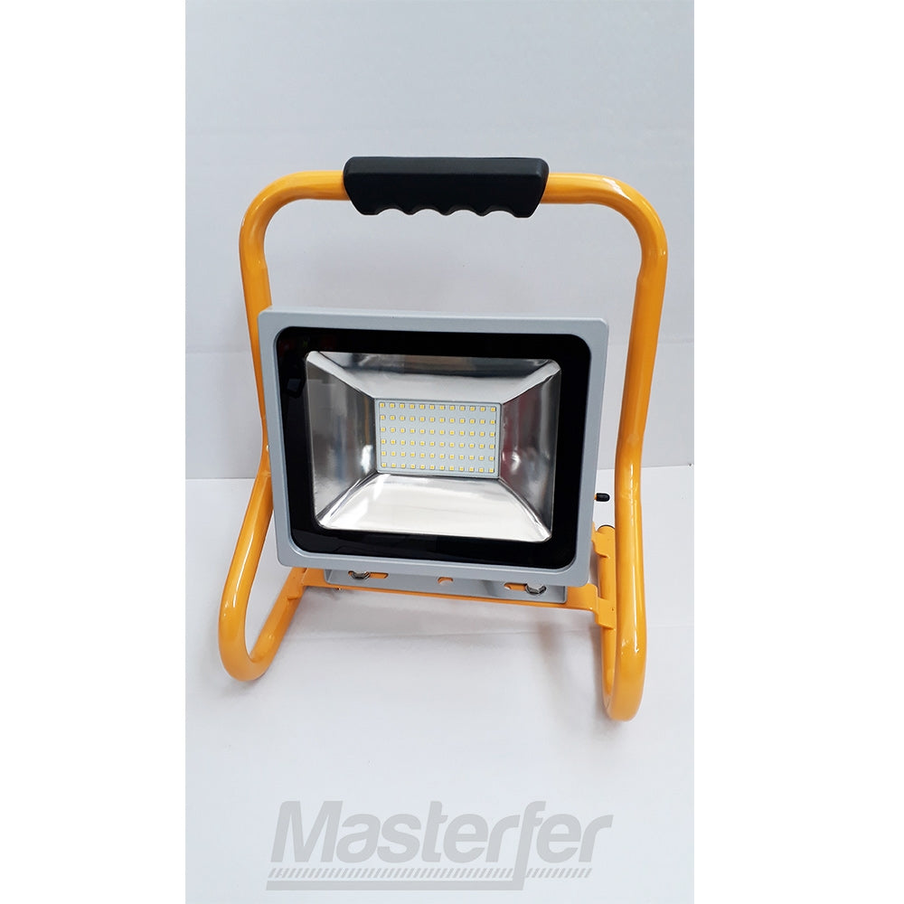 Faretto led portatile con piedistallo Sikurotech S203B 07659 30W 220V