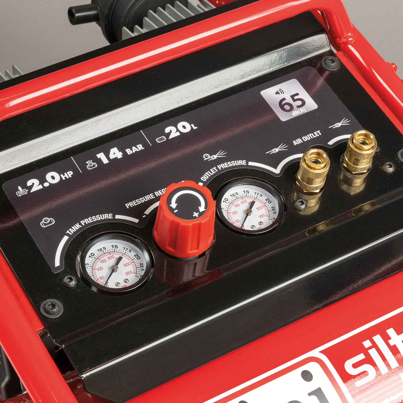 Fini Siltek pro 14 Compressore senza olio silenzioso 65 dB , 14 bar , 220v ideale per professionisti
