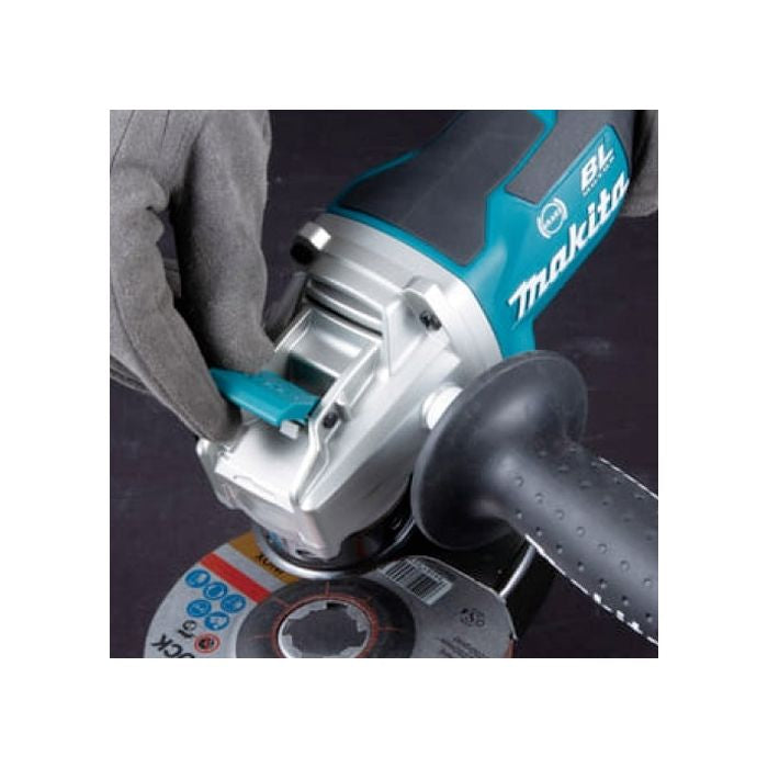 Makita DGA519ZJ - Smerigliatrice angolare a batteria 18V - XLock disco da 125 mm - solo corpo