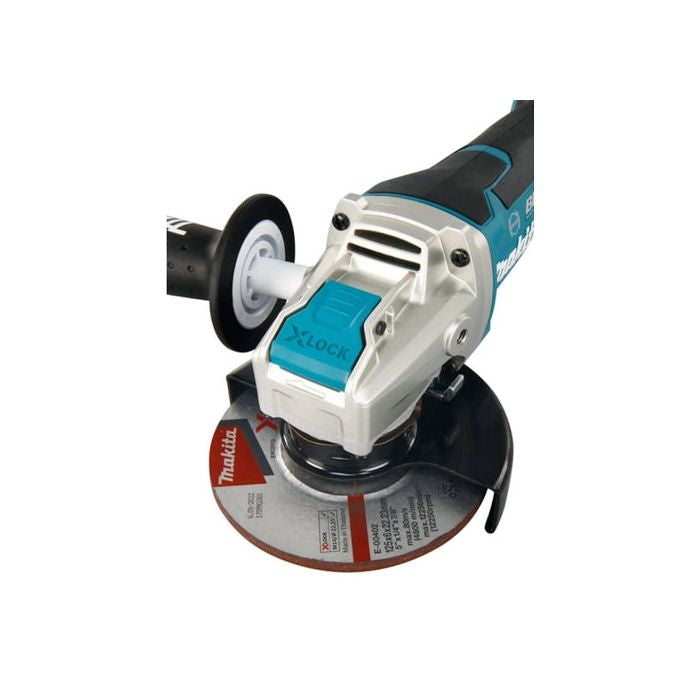 Makita DGA519ZJ - Smerigliatrice angolare a batteria 18V - XLock disco da 125 mm - solo corpo