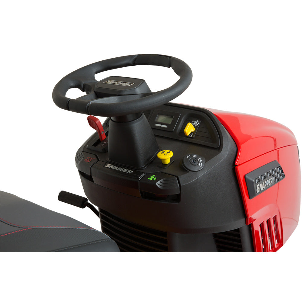 Snapper SPX310 - Trattorino rasaerba con piatto da 122 cm ed avviamento elettrico e piatto FAB