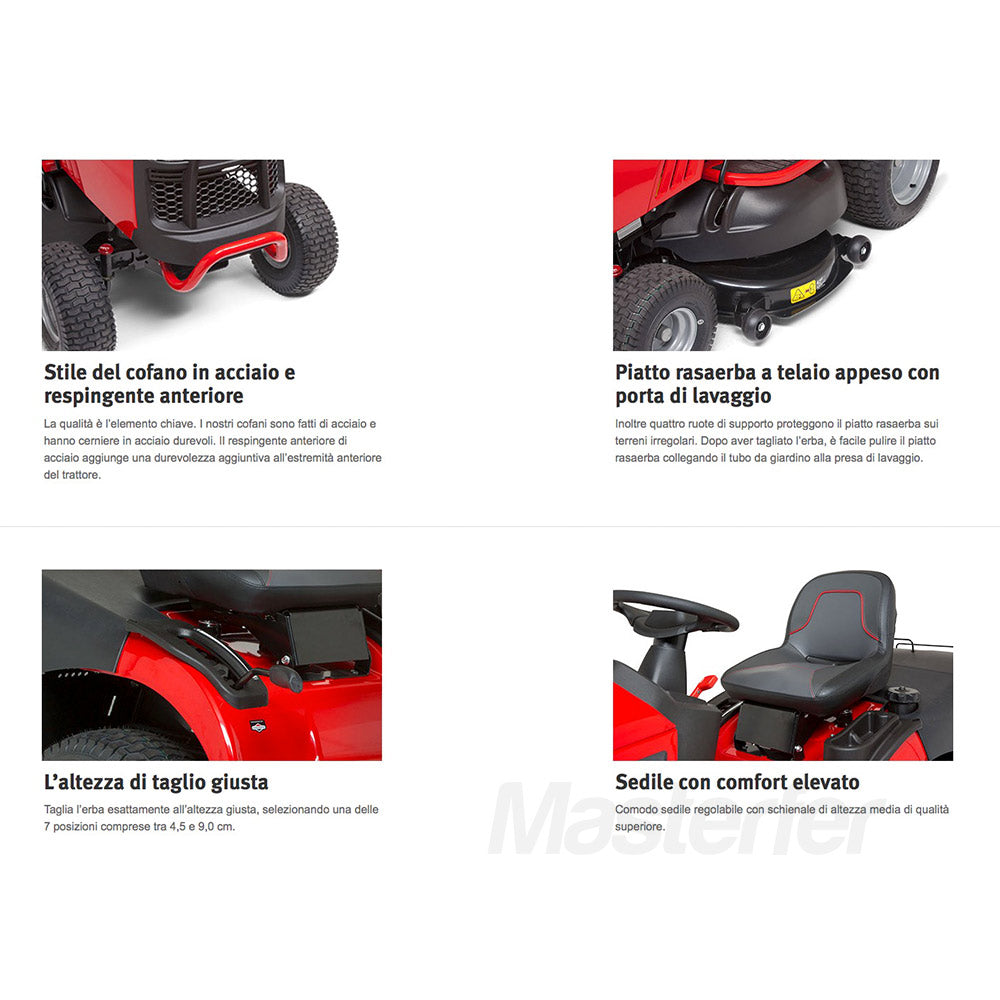 Snapper RPX310 caratteristiche