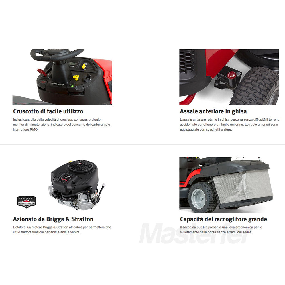 Snapper RPX310 caratteristiche 2