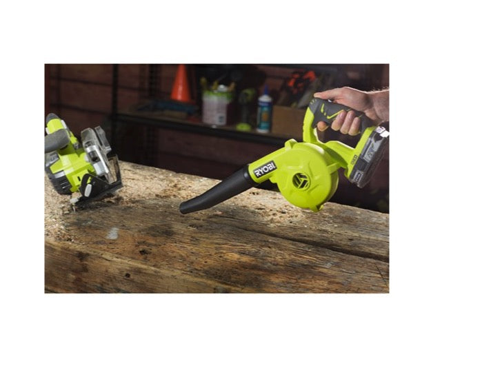 Ryobi R18TB-0 - Soffiatore soffia foglie a batteria 18V (corpo) soffiaggio