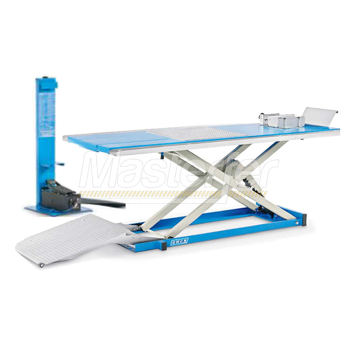 OMCN 196/PI - Sollevatore moto idraulico con finestra estraibile, portata 500kg dati tecnici