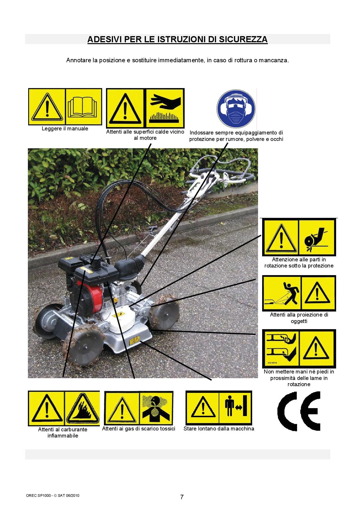 Orec Spider Mower SP1000