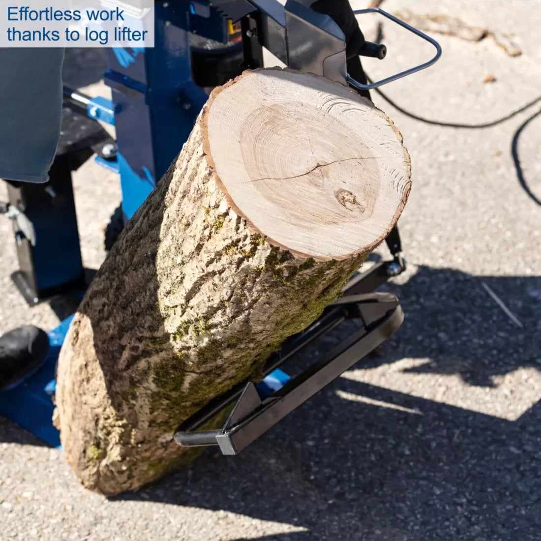 Scheppach Compact 10t 230V- Spaccalegna elettrico verticale 3150W, 10 tonnellate