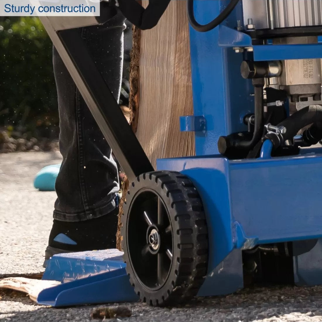 Scheppach Compact 10t 230V- Spaccalegna elettrico verticale 3150W, 10 tonnellate