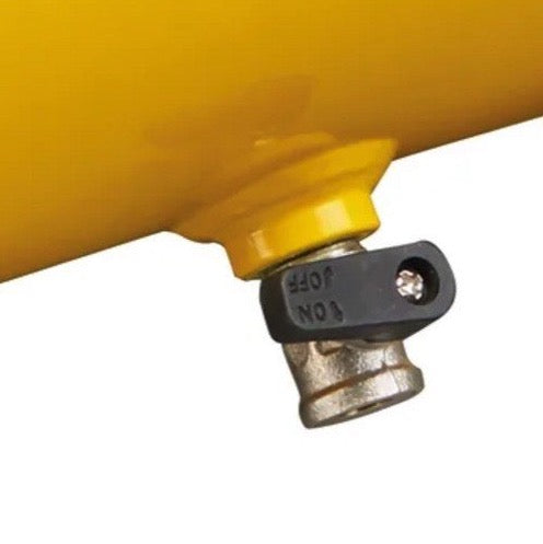 Stanley DST 150/8/24 Compressore aria silenzioso 24 lt, 1,3 HP rubinetto