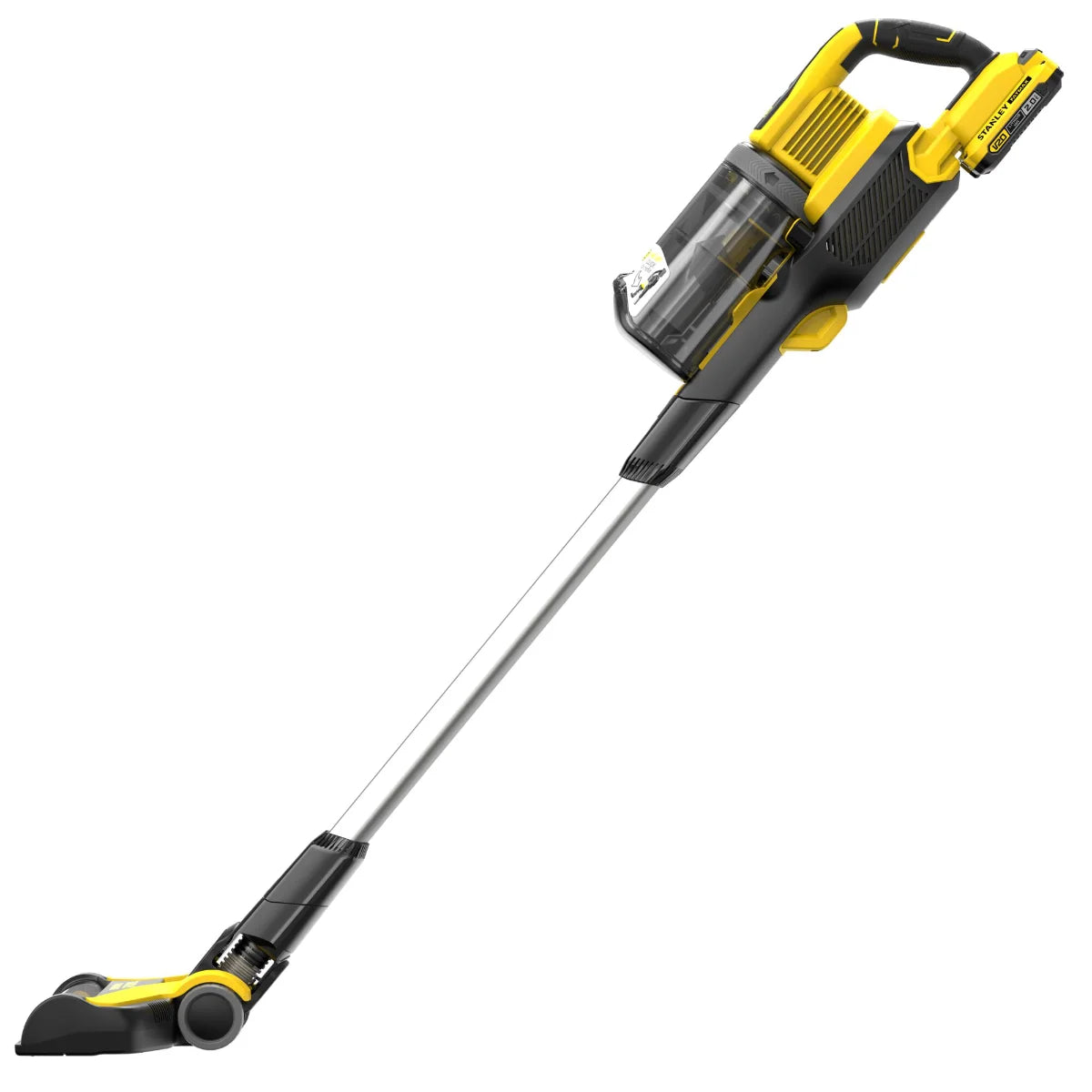 Stanley Fatmax SFMCVS001D1 - Aspirapolvere senza fili a batteria 18V, 1 batteria 2Ah