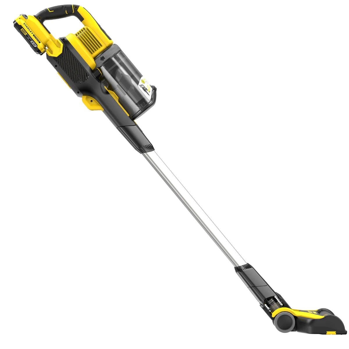 Stanley Fatmax SFMCVS001D1 - Aspirapolvere senza fili a batteria 18V, 1 batteria 2Ah