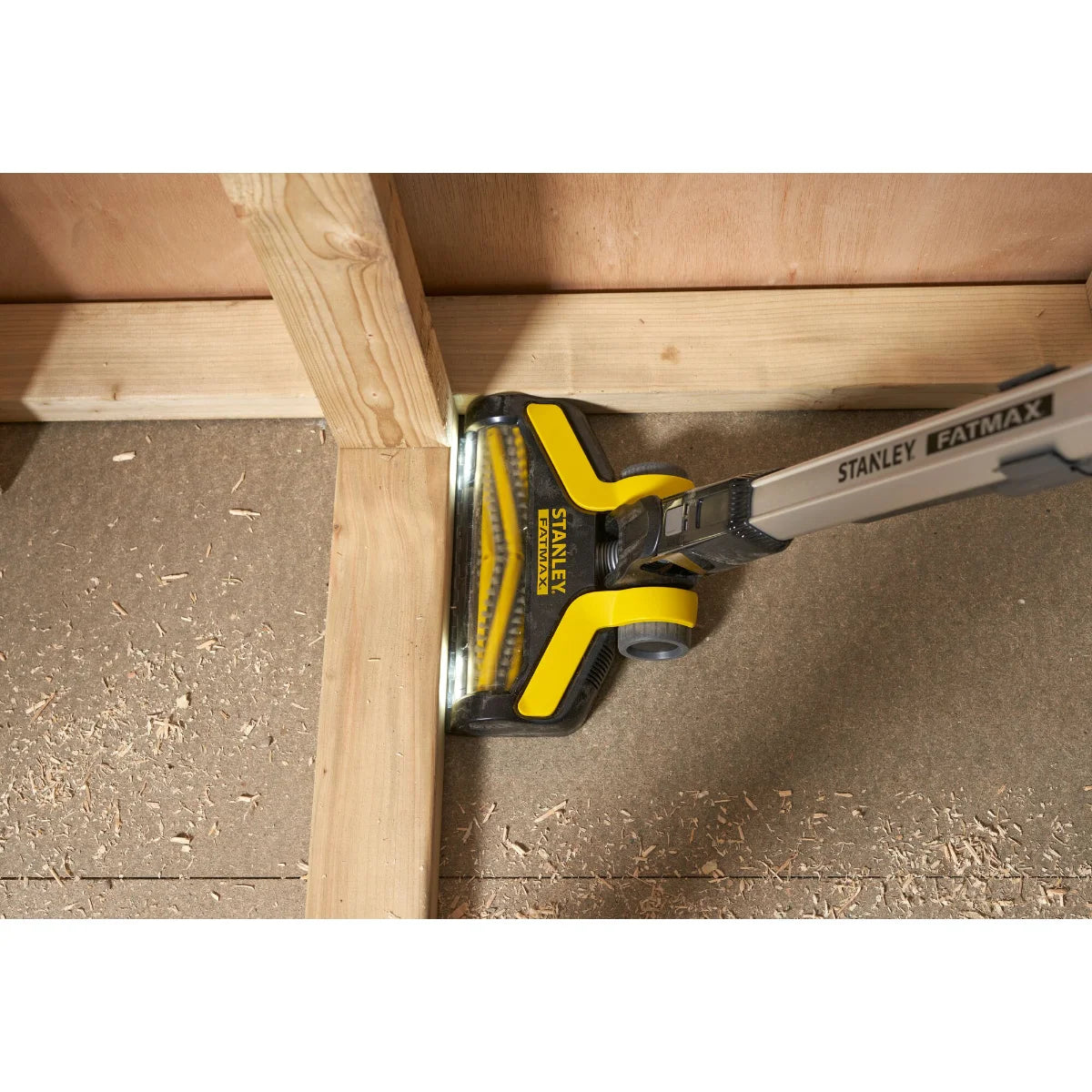 Stanley Fatmax SFMCVS001D1 - Aspirapolvere senza fili a batteria 18V, 1 batteria 2Ah
